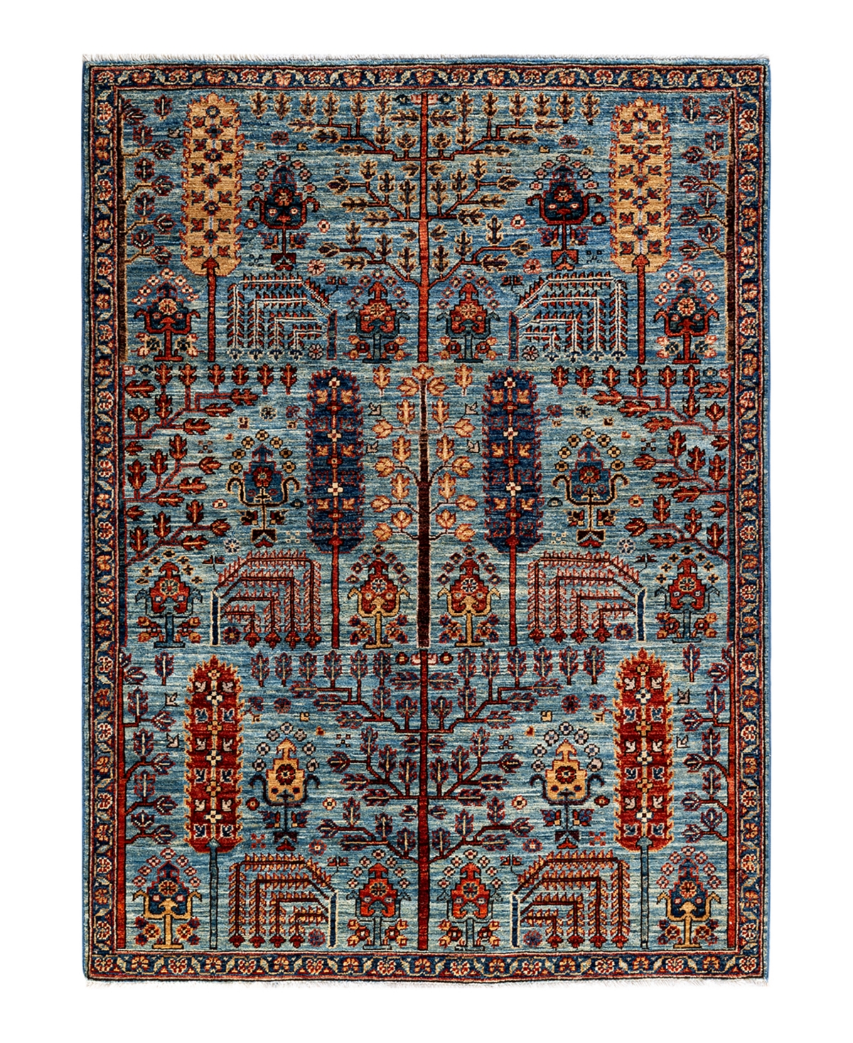 Adorn Hand Woven Rugs Serapi M1982 3'11in x 5'8in Area Rug - Brown