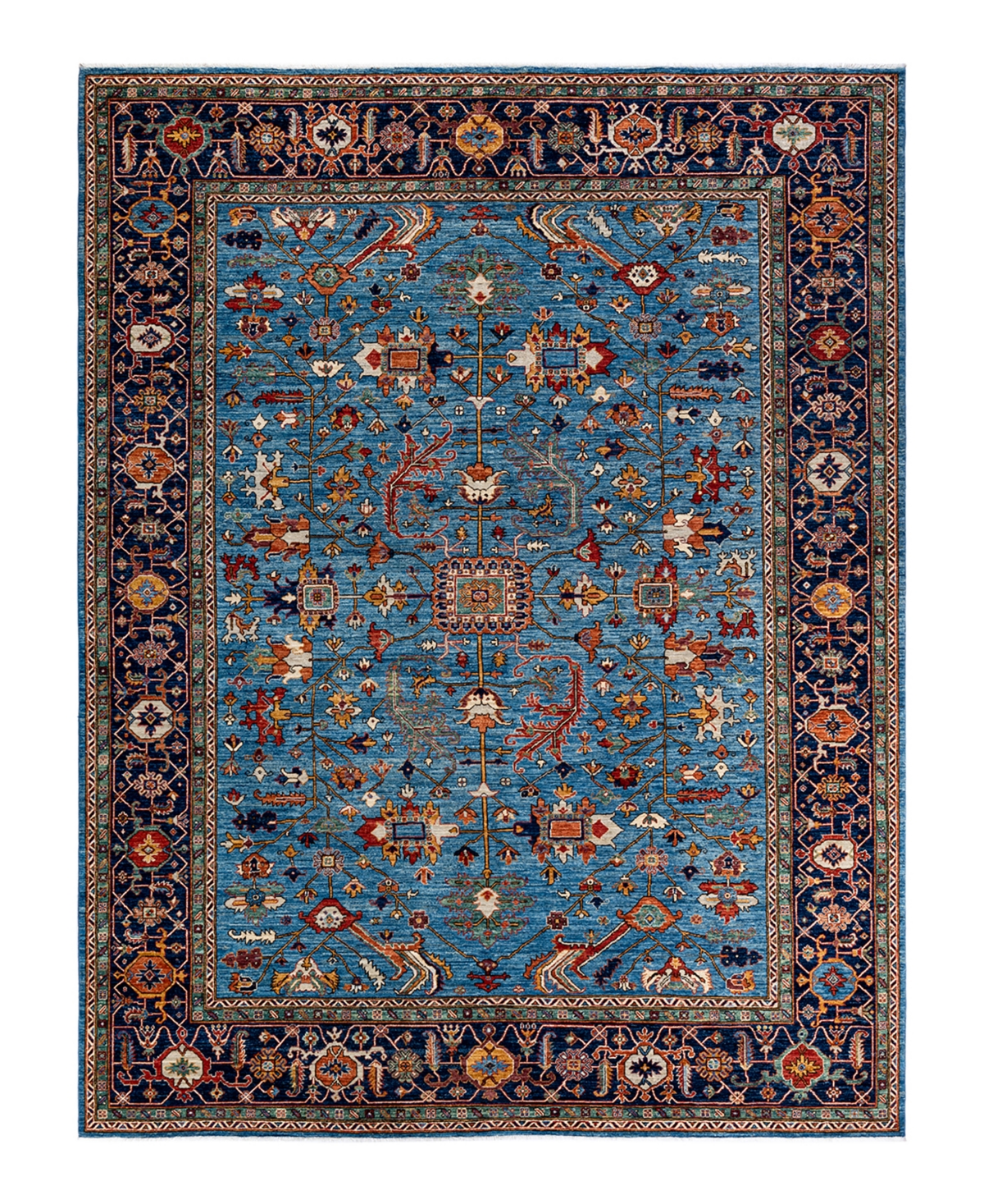 Adorn Hand Woven Rugs Serapi M1982 2'6" x 10' Runner Area Rug