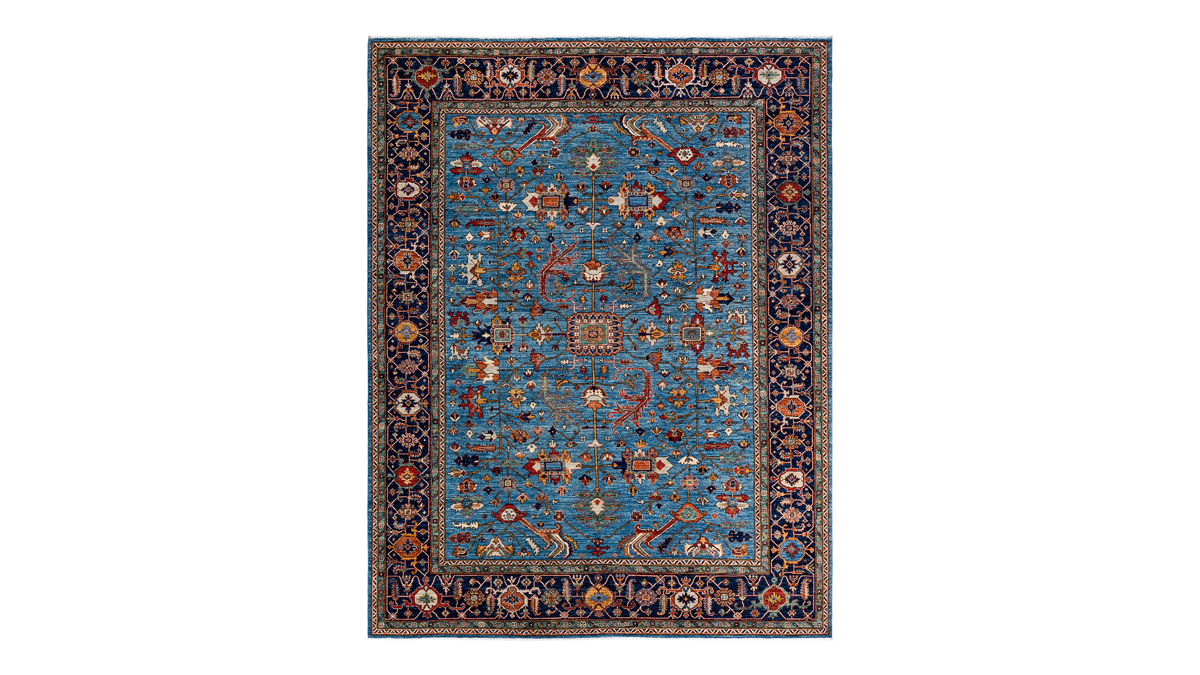 Adorn Hand Woven Rugs Serapi M1982 2'6" x 10' Runner Area Rug