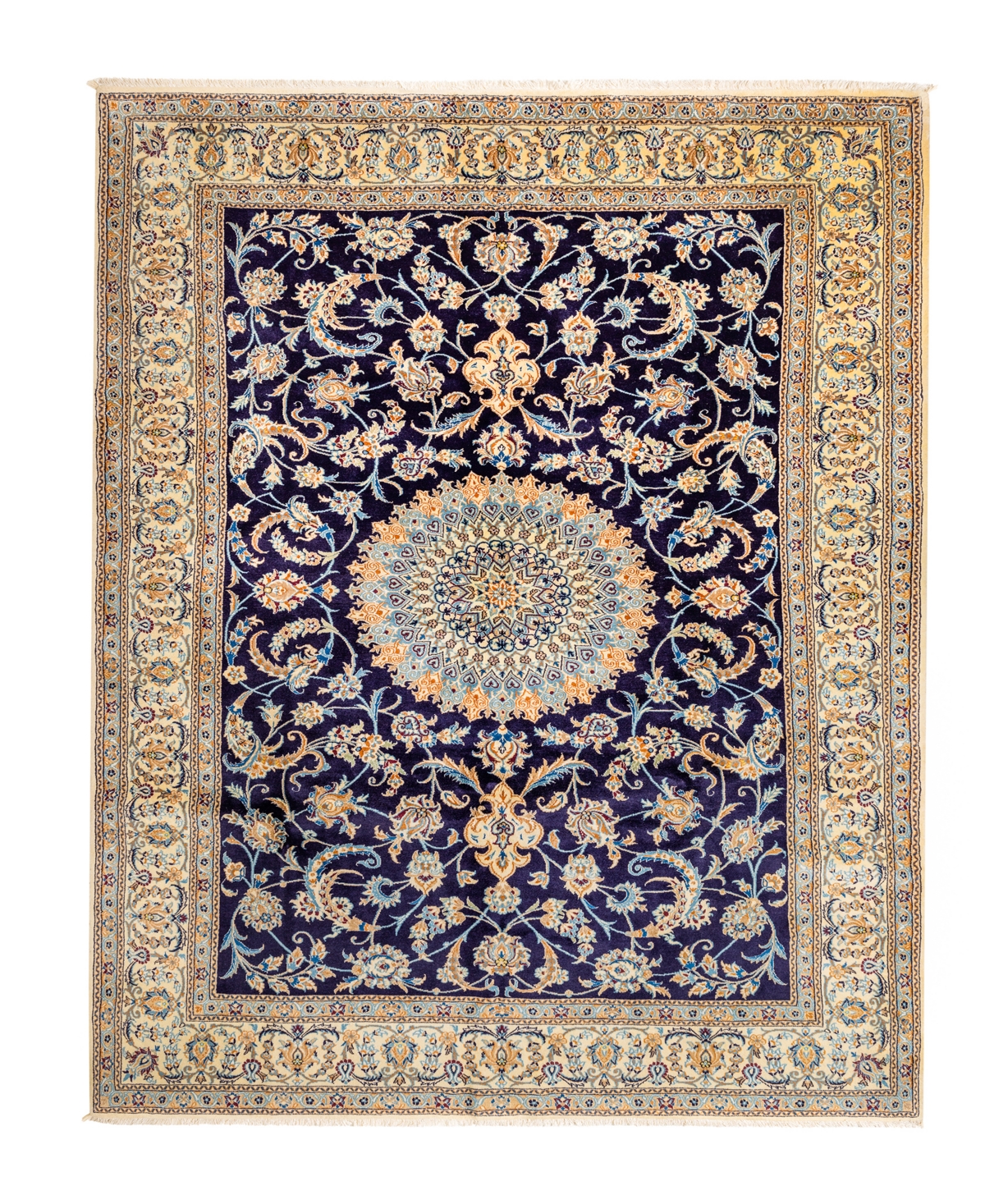 Adorn Hand Woven Rugs Serapi M1982 2' X 3' Area Rug In Blue