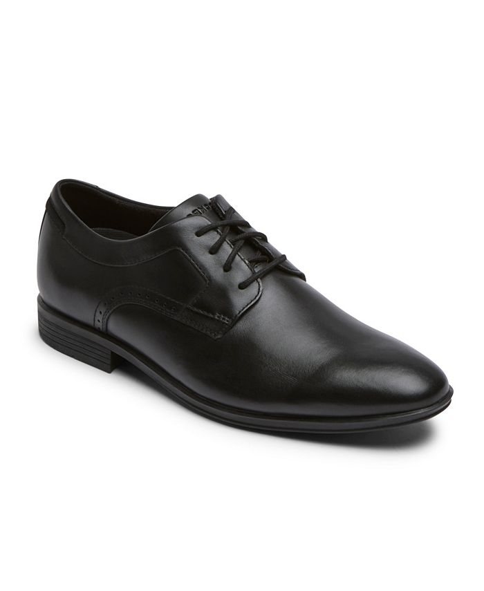 Rockport black leather shoes cheap