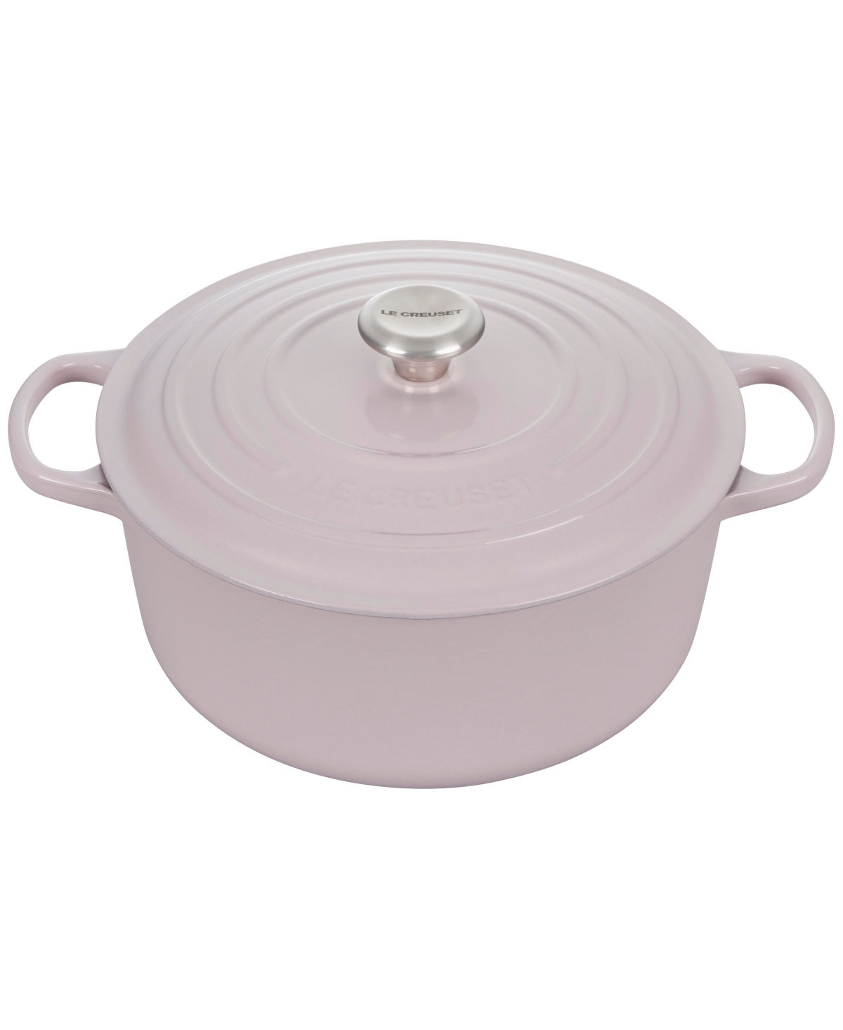 LE CREUSET 7.25-QT. SIGNATURE ENAMELED CAST IRON ROUND DUTCH OVEN 
