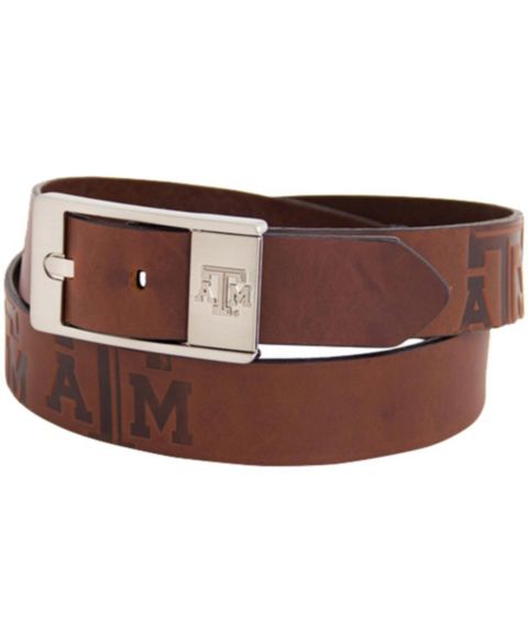 Мужской ремень Eagles Wings Texas A&M Aggies Brandish Leather Belt - Brown