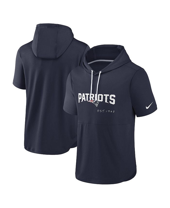 Short sleeve patriots hoodie sale