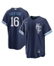 Men's Nike Bo Jackson Royal Kansas City Royals Alternate Cooperstown  Collection Replica Player Jersey