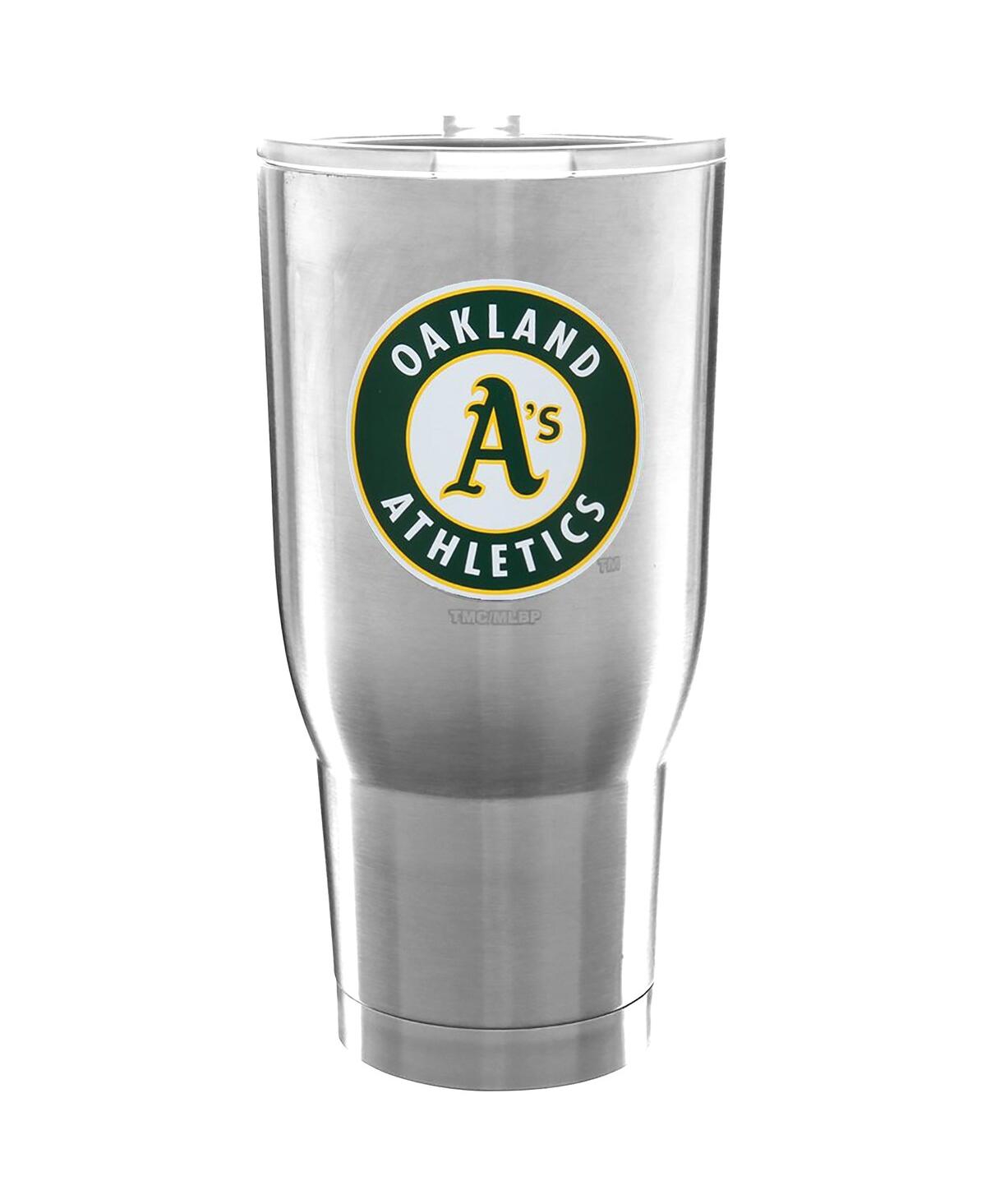 Memory Company Oakland Athletics 32 oz Stainless Steel Keeper Tumbler In Silver-tone