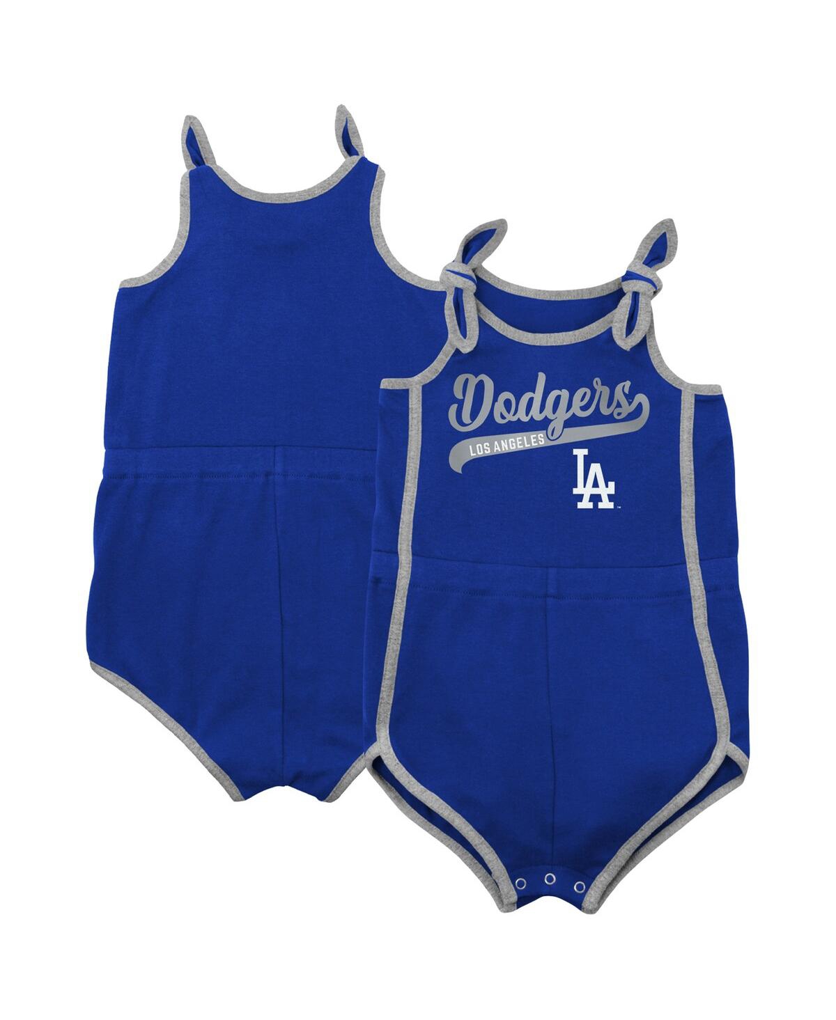 Outerstuff Babies' Little Boys And Girls Royal Los Angeles Dodgers Hit And Run Bodysuit