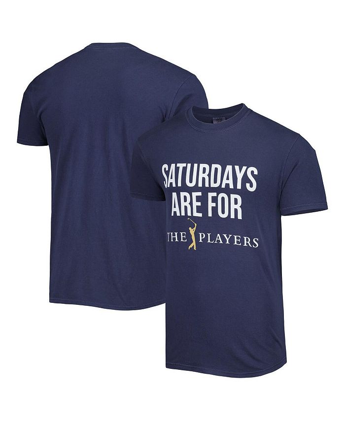 Barstool Golf Men's Navy THE PLAYERS Saturdays Are For The Players T
