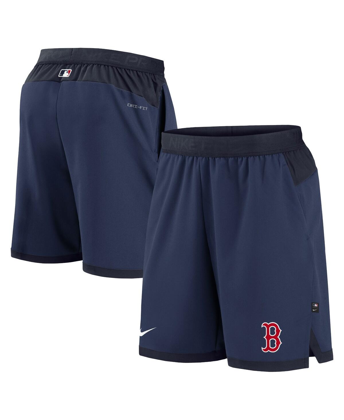 Nike Men's  Navy Boston Red Sox Authentic Collection Flex Vent Performance Shorts In Navy