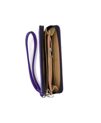 Women's Colorado Rockies Zip-Around Wristlet Wallet