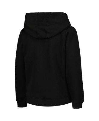 Big Boys and Girls Black Baltimore Orioles Team Primary Logo Pullover Hoodie