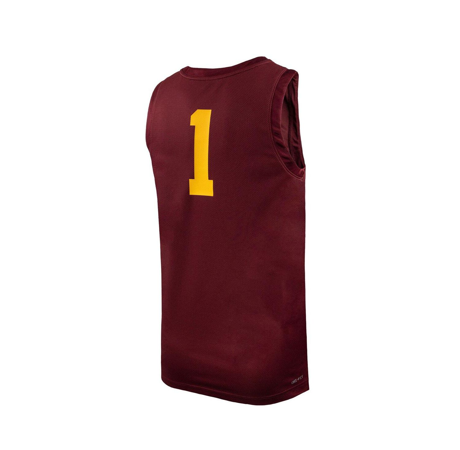 Men's #1 Maroon Minnesota Golden Gophers Team Replica Basketball Jersey