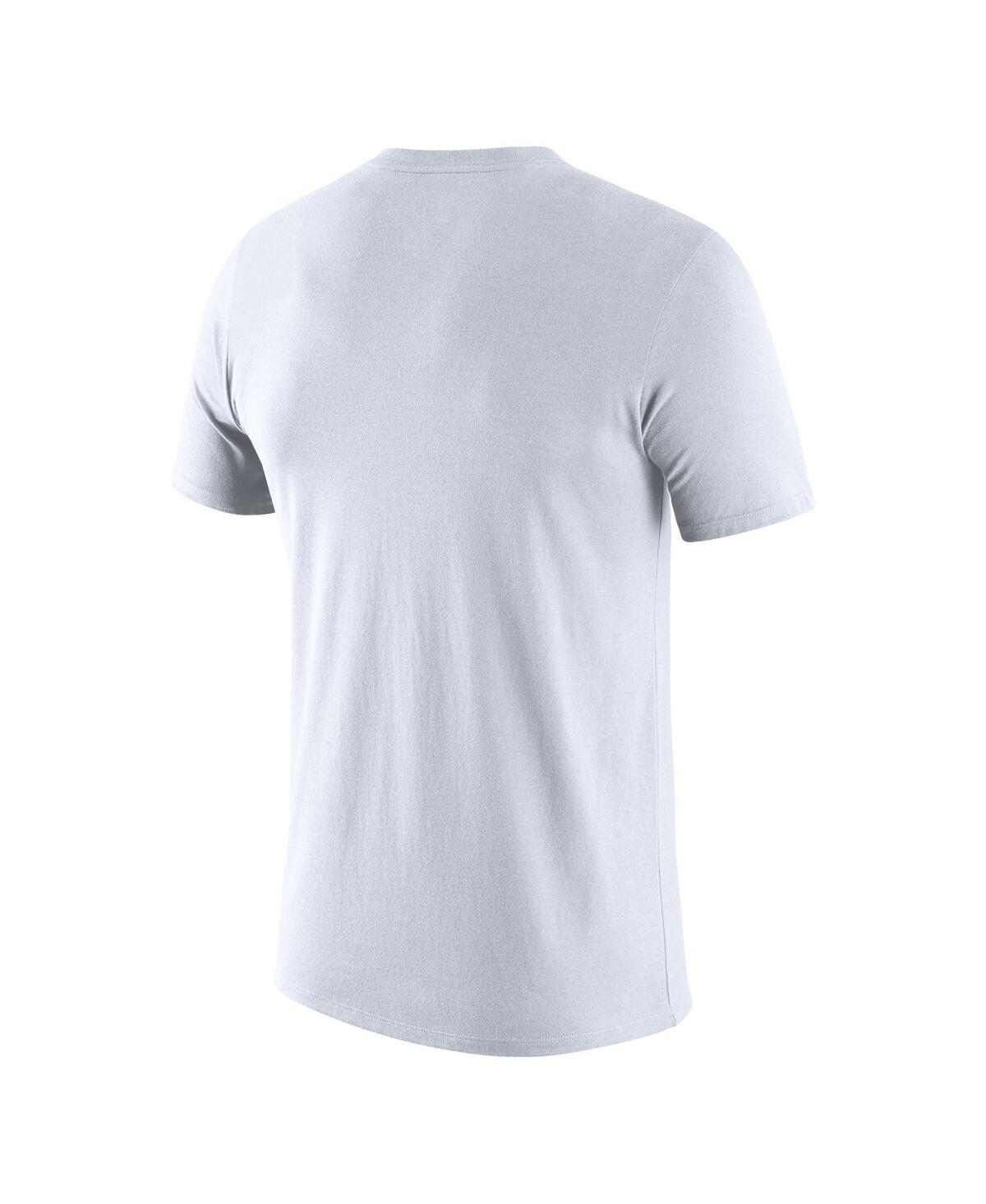 Shop Nike Men's  White Creighton Bluejays On Court Bench T-shirt