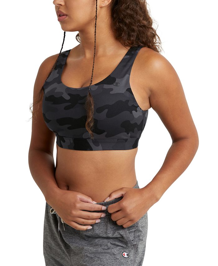 Champion Women's Soft Touch CamoPrint Sports Bra & Reviews Activewear Women Macy's