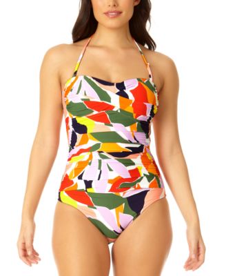 Anne Cole Women s Twist Front Ruched Waist Swimsuit Macy s