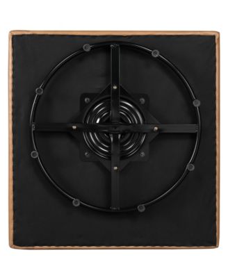 Mira 34.5" Faux Leather Swivel Chair