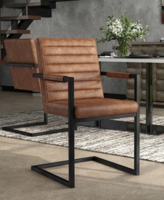 Oliver Upholstered Arm Chair 2 Piece Set