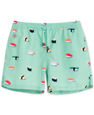 NIKBEN - Men's Jiro Regular-Fit Printed Swim Trunks