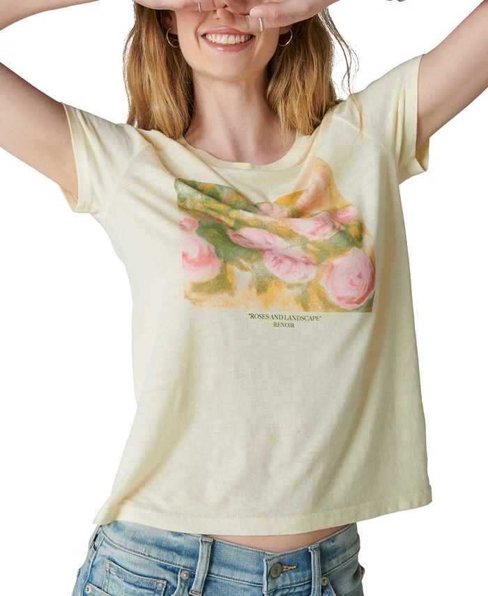 Lucky Brand Women's Renior Crewneck TShirt Macy's