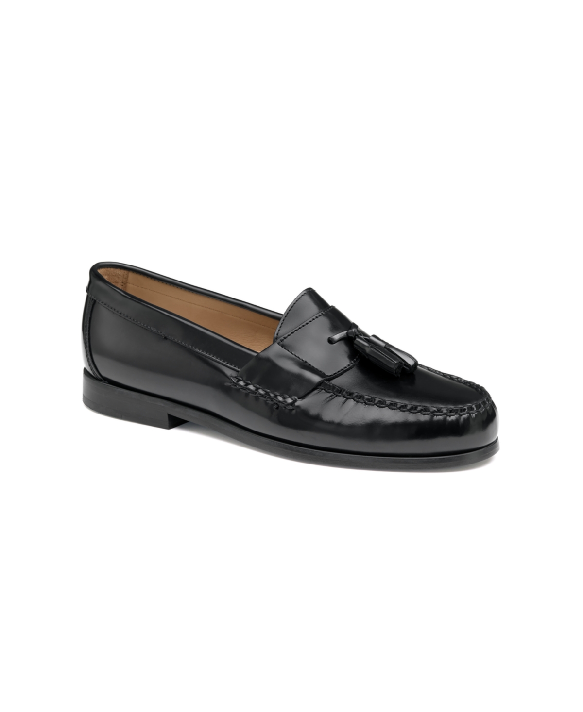 Johnston & Murphy Men's Hayes Tassel Slip-on Loafers In Black