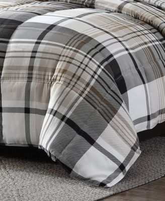Normandy Plaid Comforter Set, Twin
