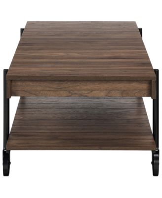 Luther 18" Steel Rectangle Coffee Table