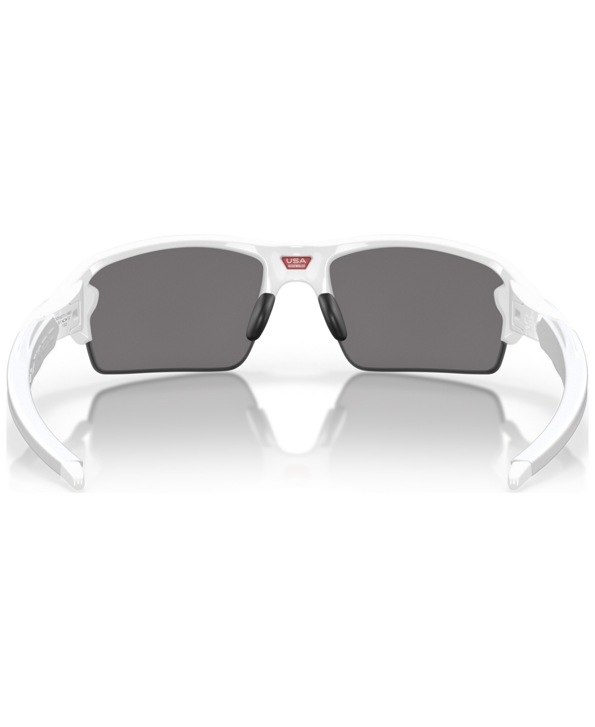Shop Oakley Men's Low Bridge Fit Sunglasses, Oo9271 Flak 2.0 61 In White