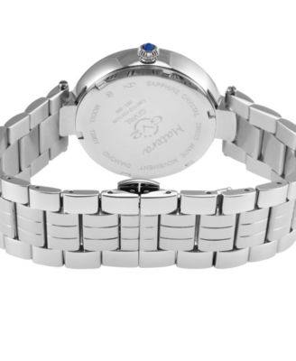 Women's Matera Swiss Quartz Silver-Tone Stainless Steel Watch 35mm