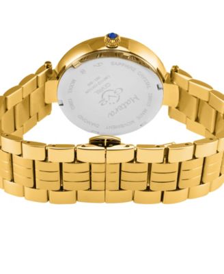 Women's Matera Swiss Quartz Gold-Tone Stainless Steel Watch 35mm