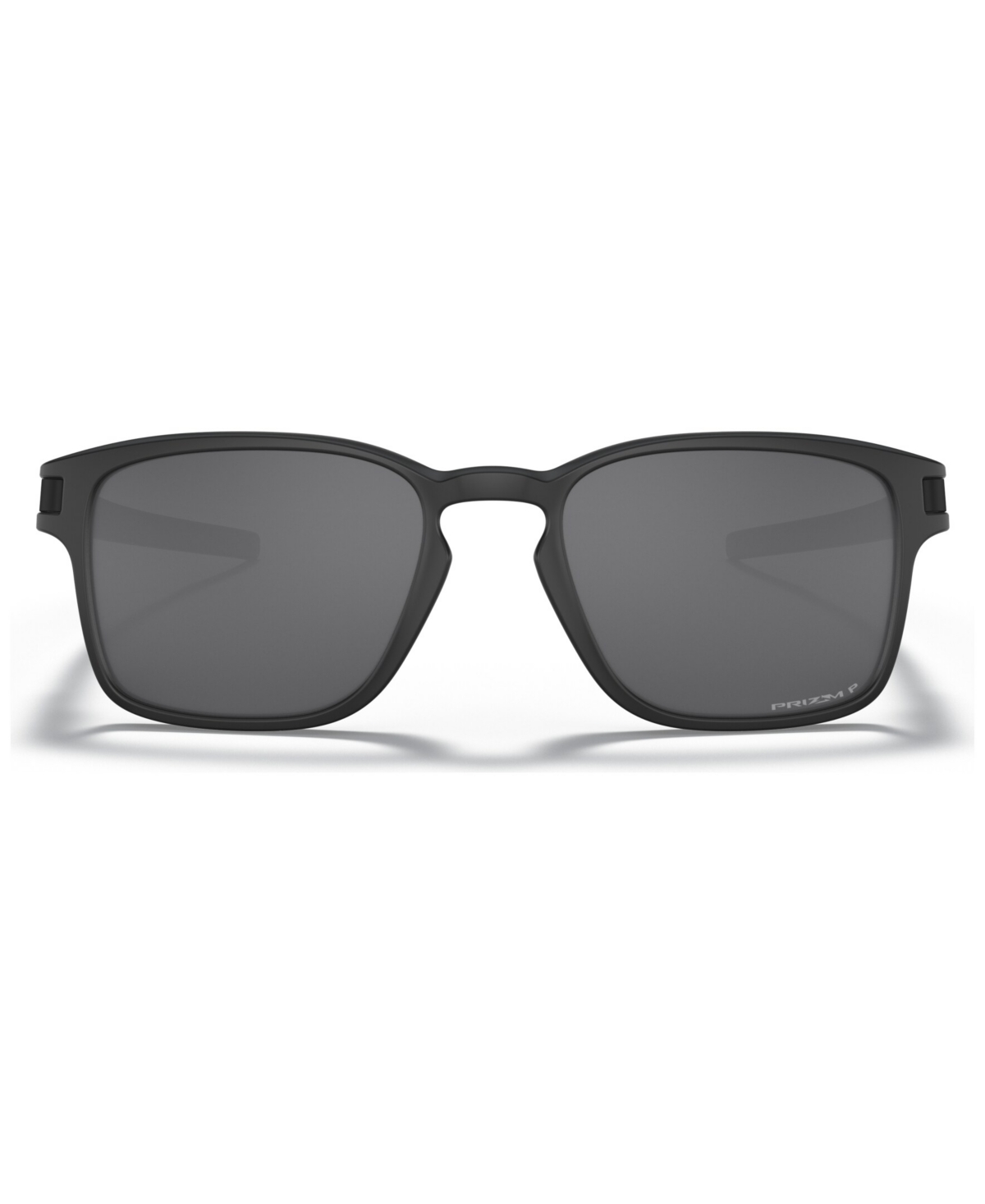 Oakley Men's Polarized Low Bridge Fit Sunglasses, Oo9358 Latch Sq 55 In Matte Black