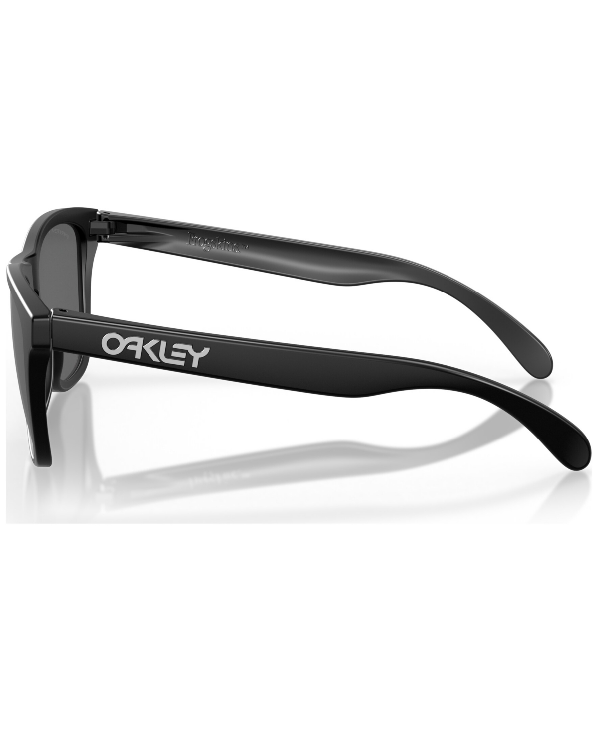 Shop Oakley Men's Low Bridge Fit Polarized Sunglasses, Oo9245 Frogskins 54 In Black