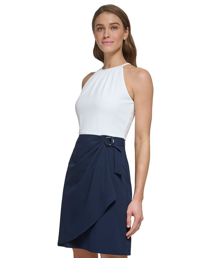 DKNY Women's Halter WrapSkirt Dress & Reviews Dresses Women Macy's