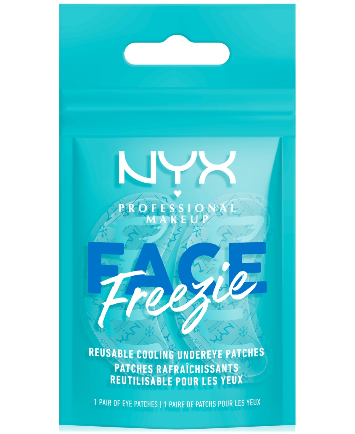Nyx Professional Makeup Face Freezie Reusable Cooling Undereye Patches In Under Eye Patch