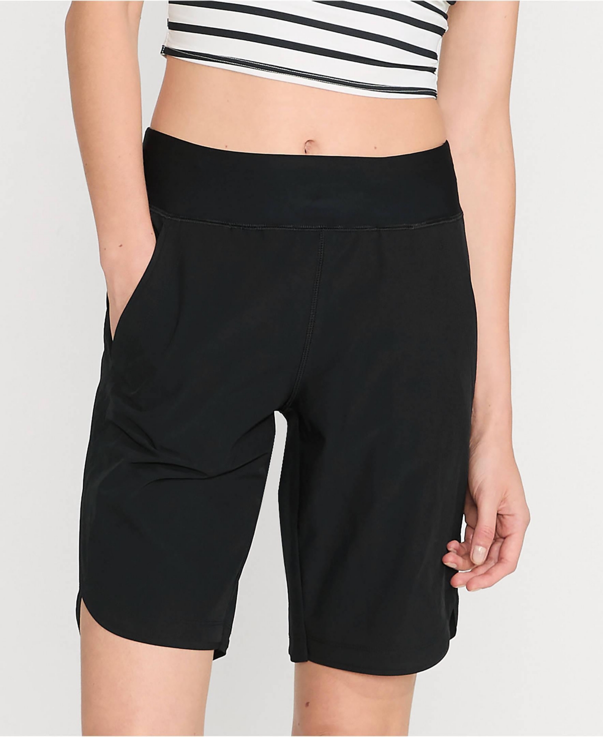 Lands' End Women's Long 9" Board Shorts with Panty