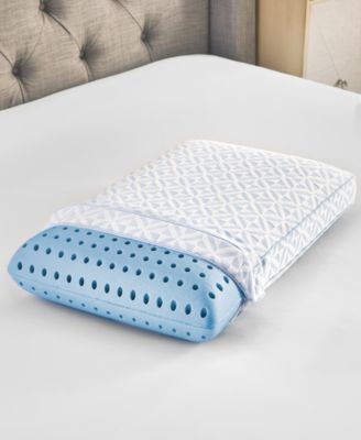Cool Comfort Memory Foam Gusseted Bed Pillow, King, Exclusively at Macy’s