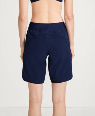 Women's Long 9" Board Shorts with Panty