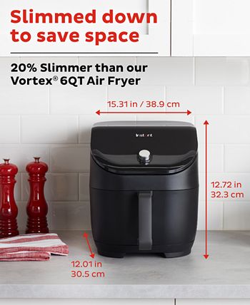 Instant Pot Vortex Slim Compact 6 Qt. 5-in-1 Air Fryer - Macy's