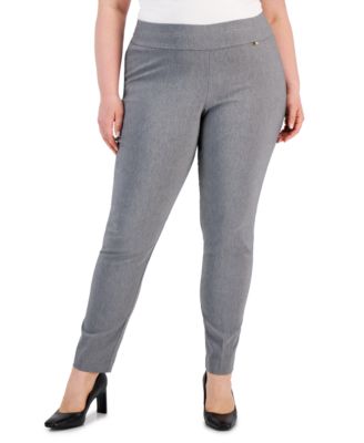 Plus Size Bengaline Skinny Pants, Created for Macy's