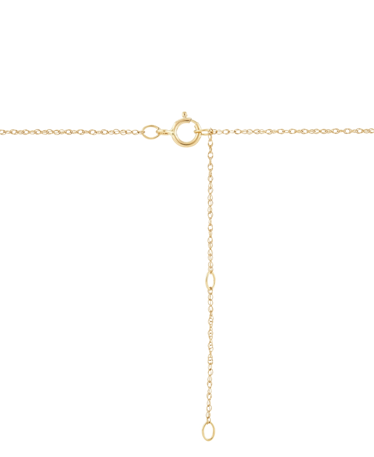 Macy's Citrine (3 Ct. T.w.) & Diamond Accent 18" Pendant Necklace In 14k Gold (also Available In Garnet And In Amethyst