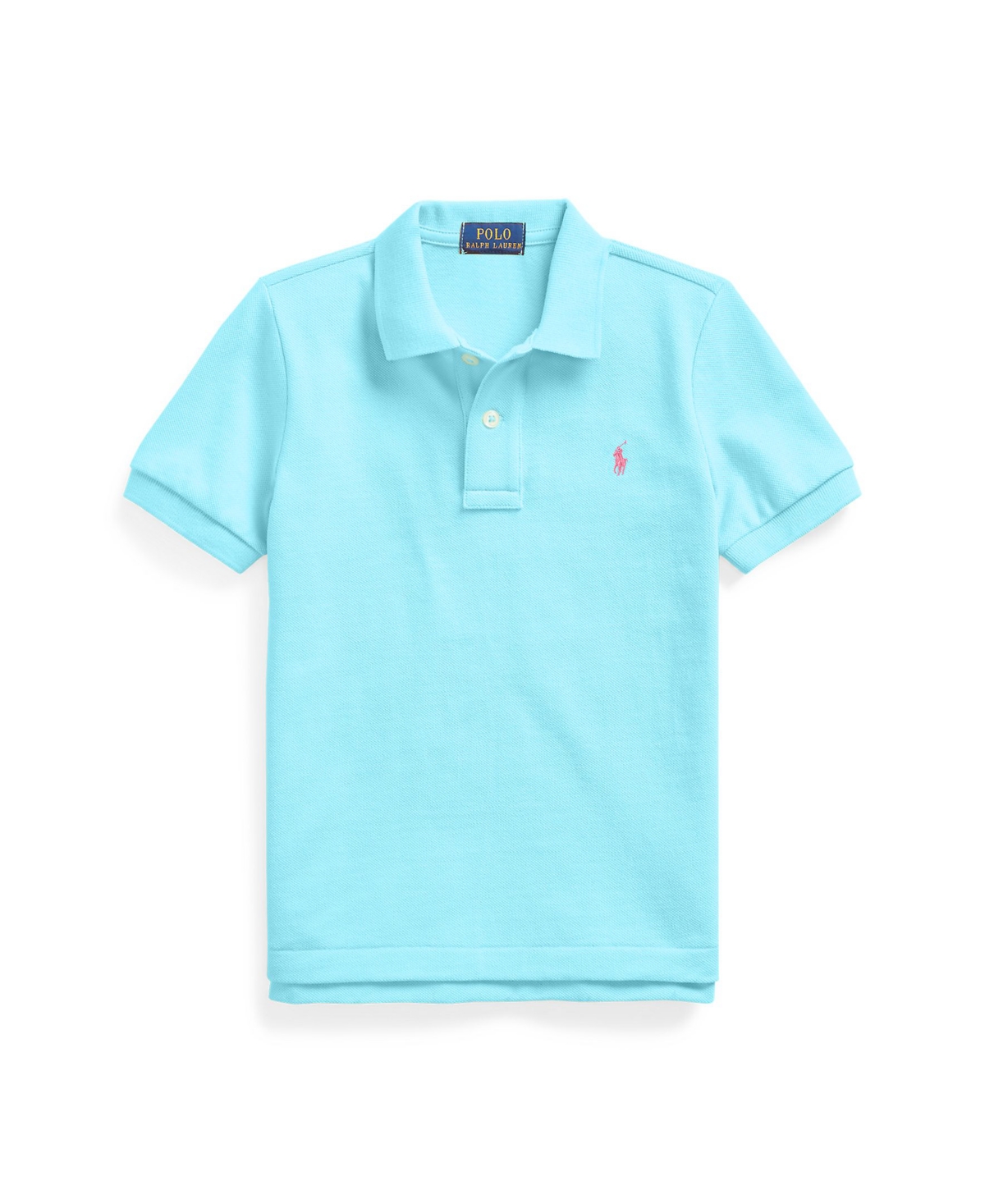 Polo Ralph Lauren Kids' Toddler And Little Boys Cotton Mesh Polo Shirt In French Turq