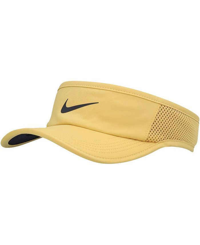 Nike Men's Gold Featherlight Aerobill Performance Visor - Macy's