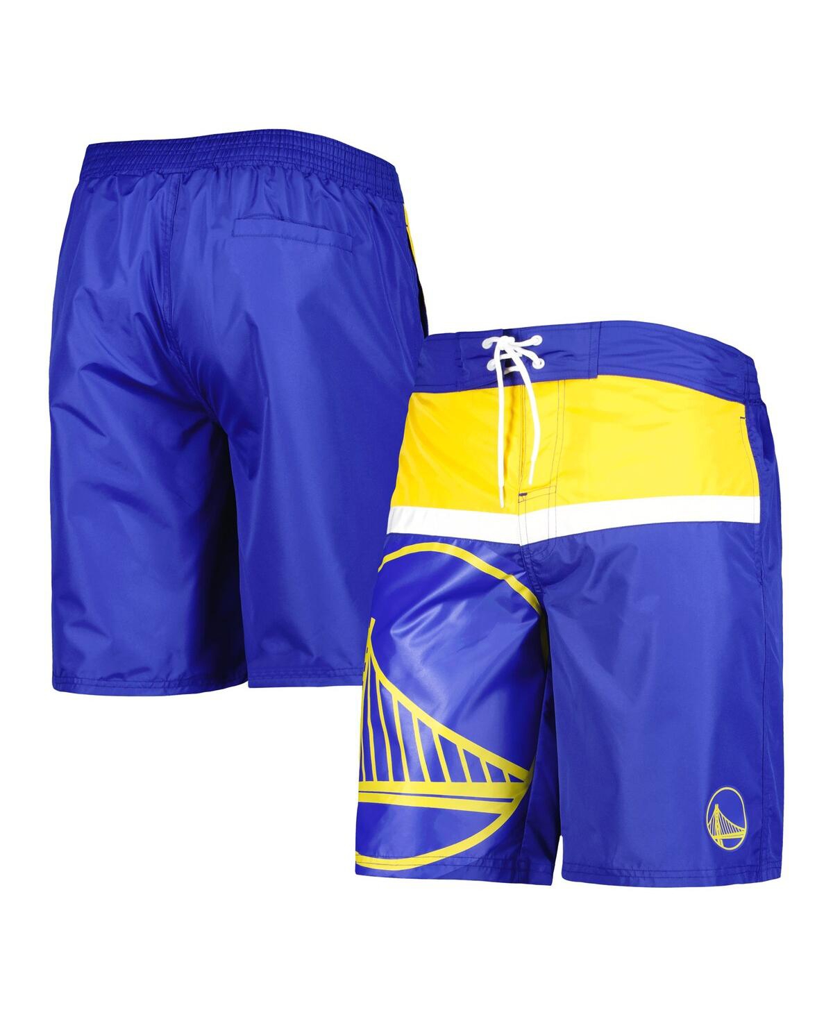 Men's G-iii Sports by Carl Banks Royal Golden State Warriors Sea Wind Swim Trunks - Royal