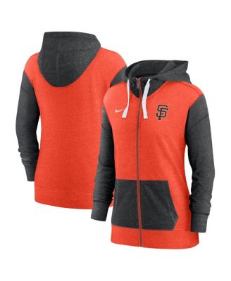 Women's Orange San Francisco Giants Full-Zip Hoodie