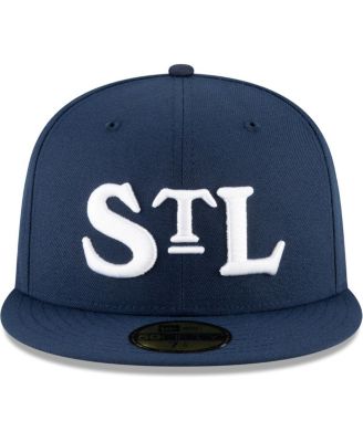 Men's Navy St. Louis Stars Cooperstown Collection Turn Back The Clock 59FIFTY Fitted Hat