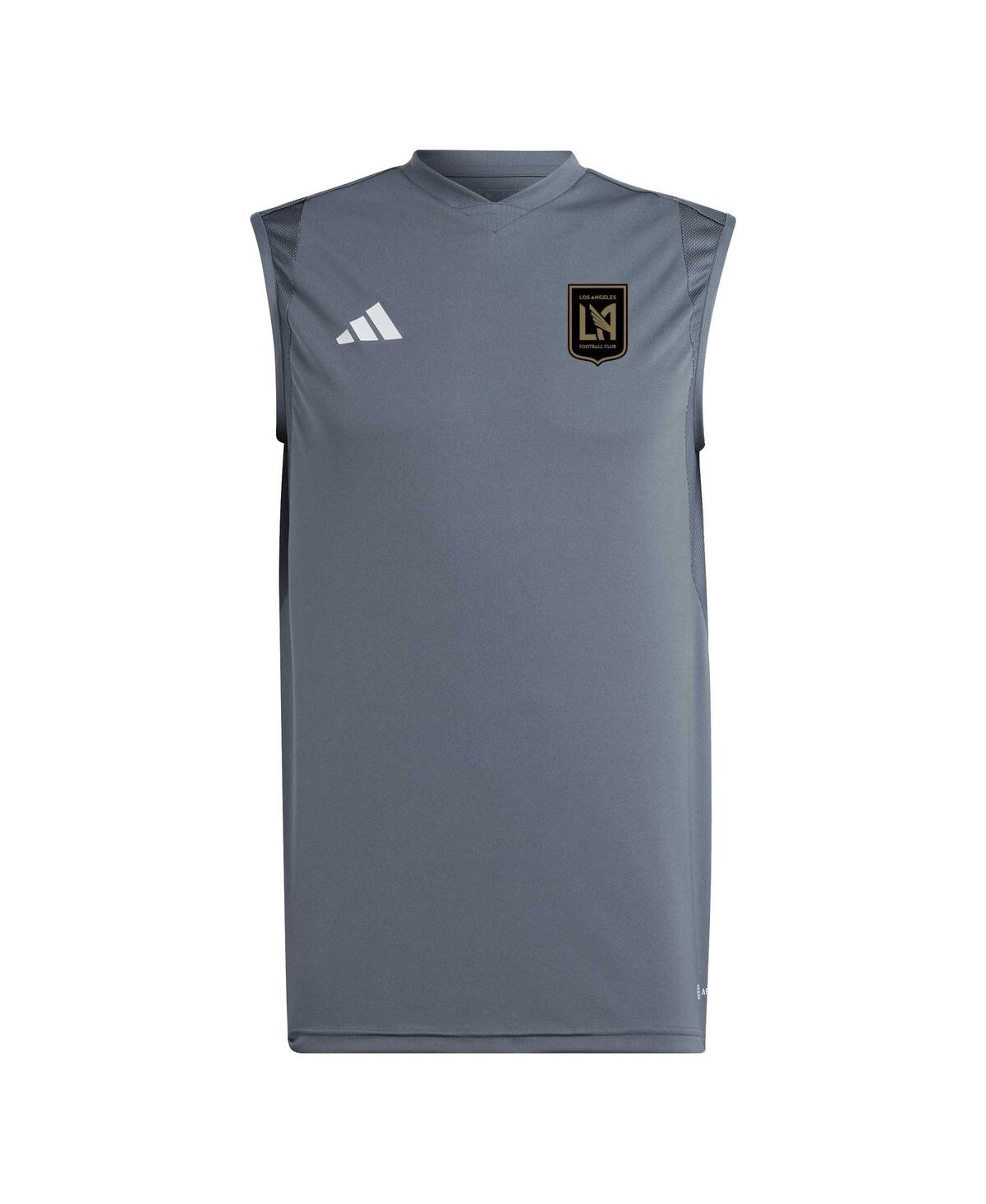 Men's adidasLafc 2023 On-Field Sleeveless Training Jersey - Gray