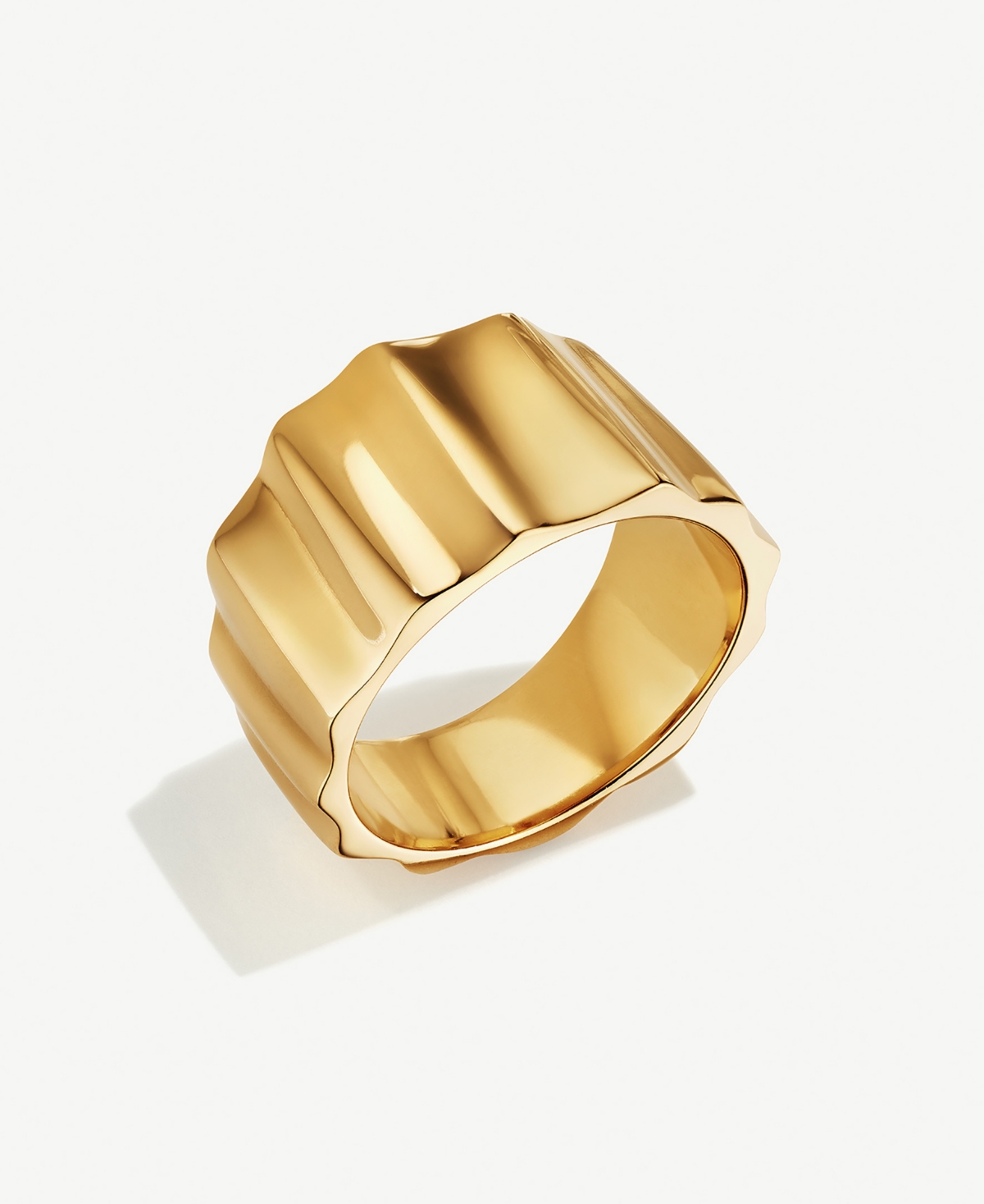 Shop Soko 24k Gold-plated Fuliwa Band Ring
