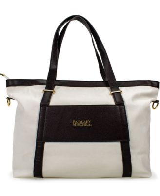 Anna XL Faux Leather Tote Weekender Travel Bag