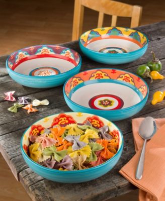 Galicia Pasta Bowls, Set of 4