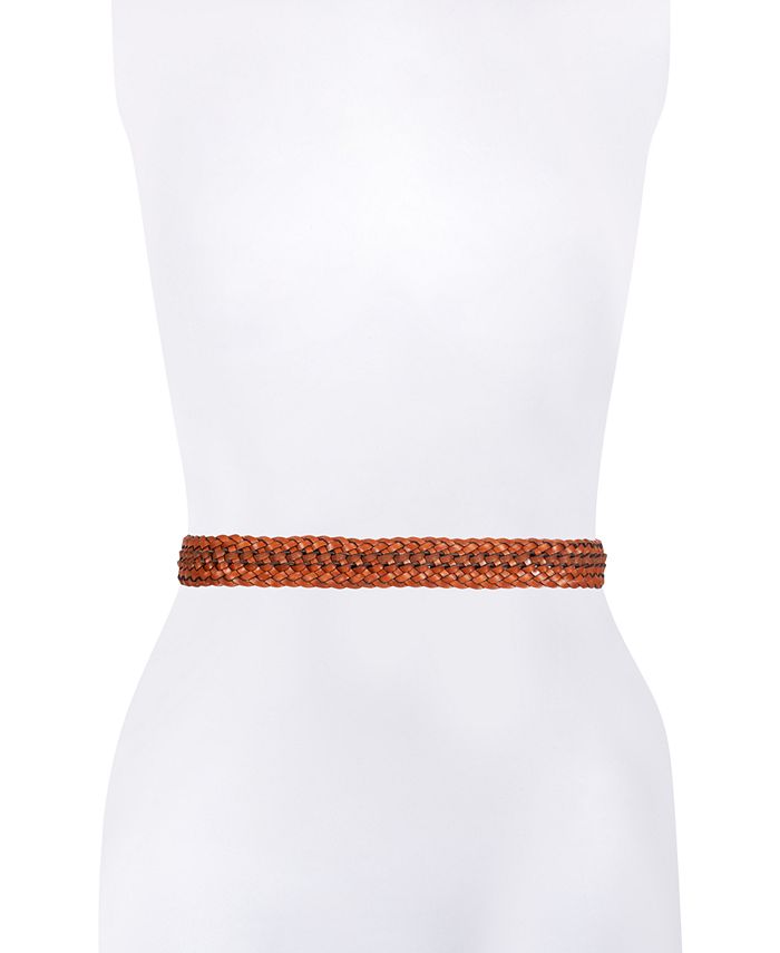 Michael Kors Women's Braided Leather Belt Macy's