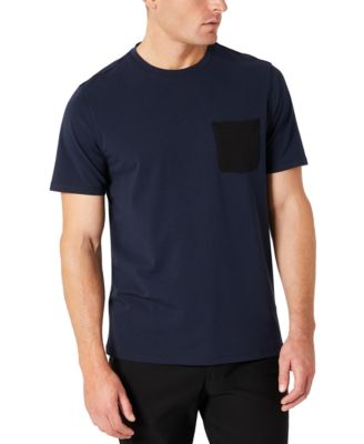 Kenneth Cole - Men's Contrast Pocket Short Sleeve T-Shirt